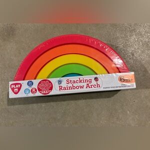 Colorful Stacking Rainbow Arch